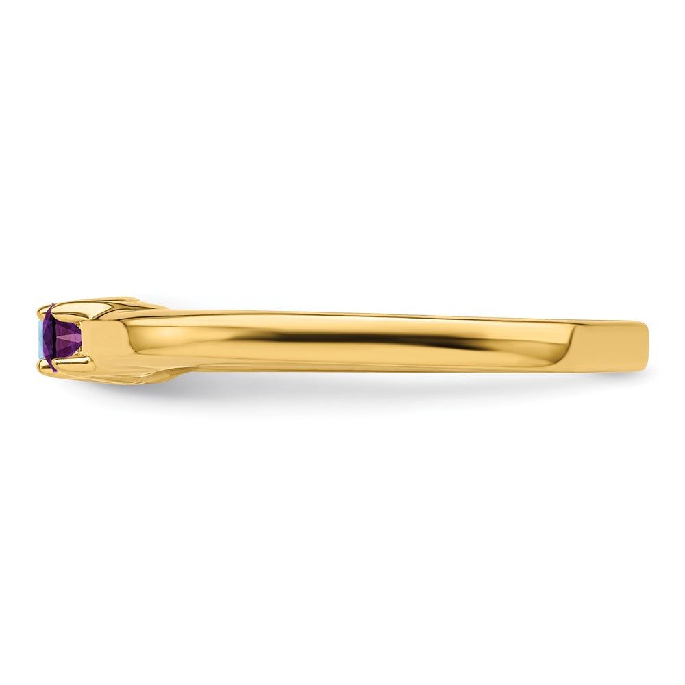 14k Synthetic Family Jewelry Ring