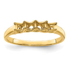 14k Synthetic Family Jewelry Ring