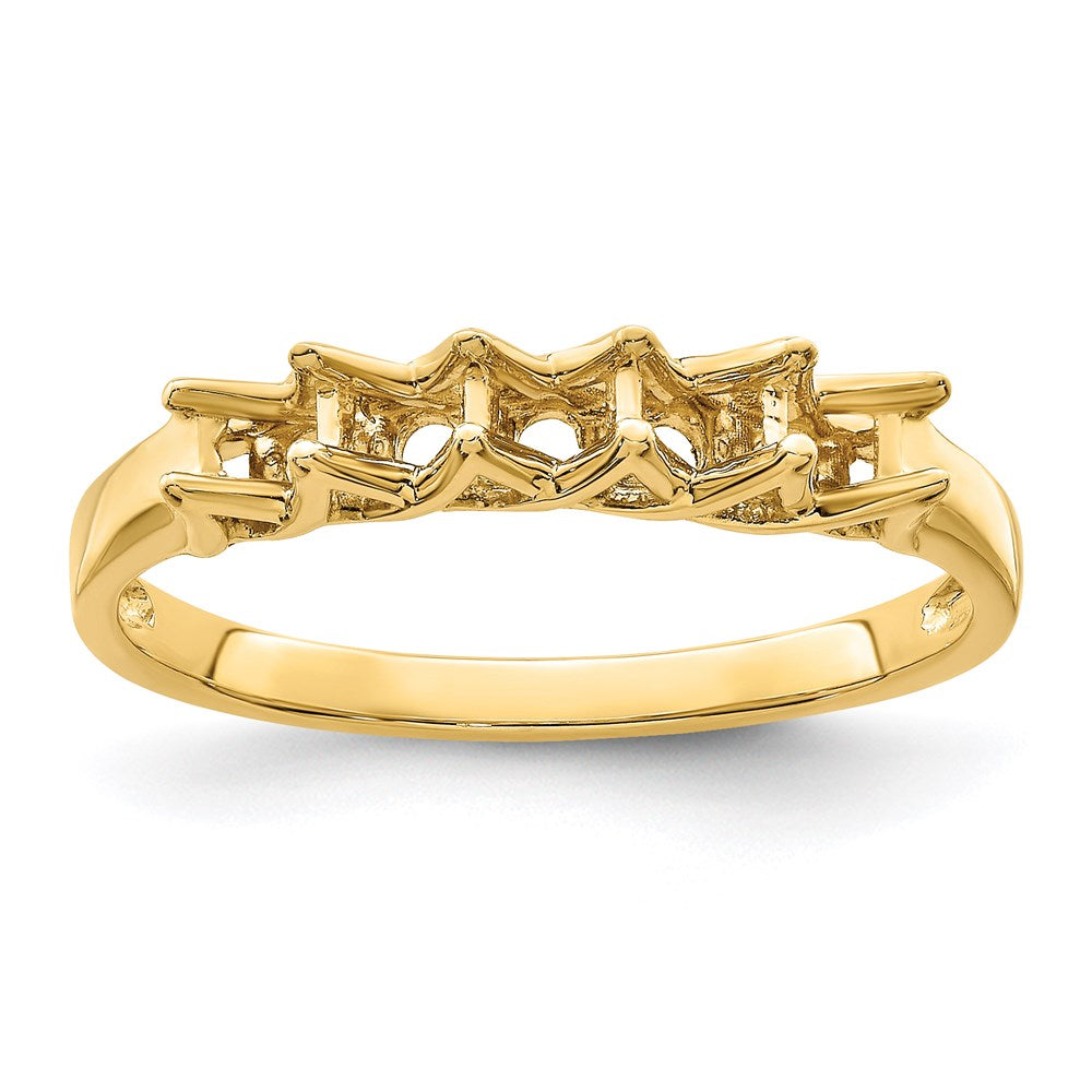 14k Genuine 5 Stone Mother's Ring