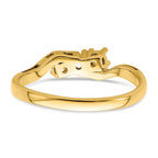 14k Synthetic Family Jewelry Ring