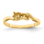 14k Synthetic Family Jewelry Ring