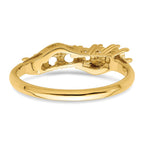 14k Synthetic Family Jewelry Ring
