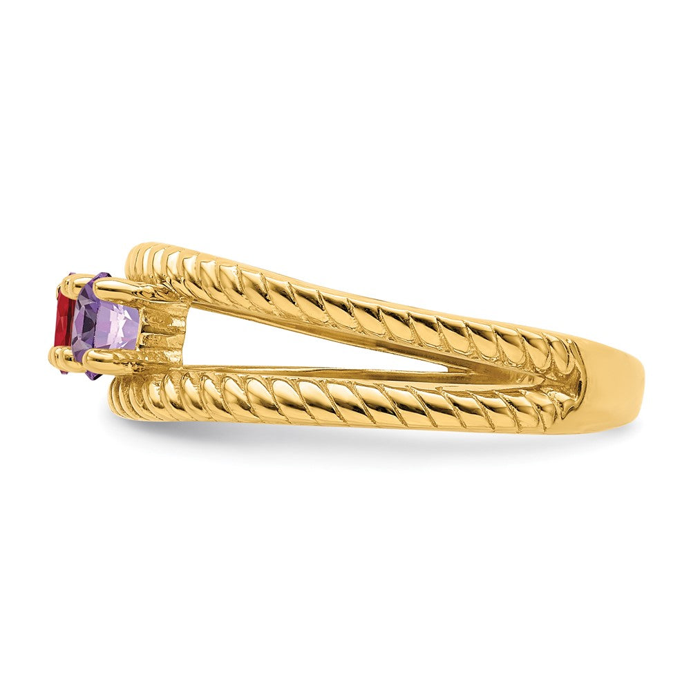 14k Family Jewelry Ring