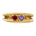 14k Family Jewelry Ring