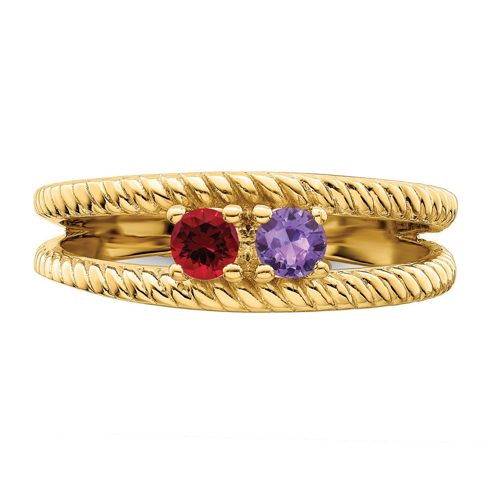 14k Family Jewelry Ring