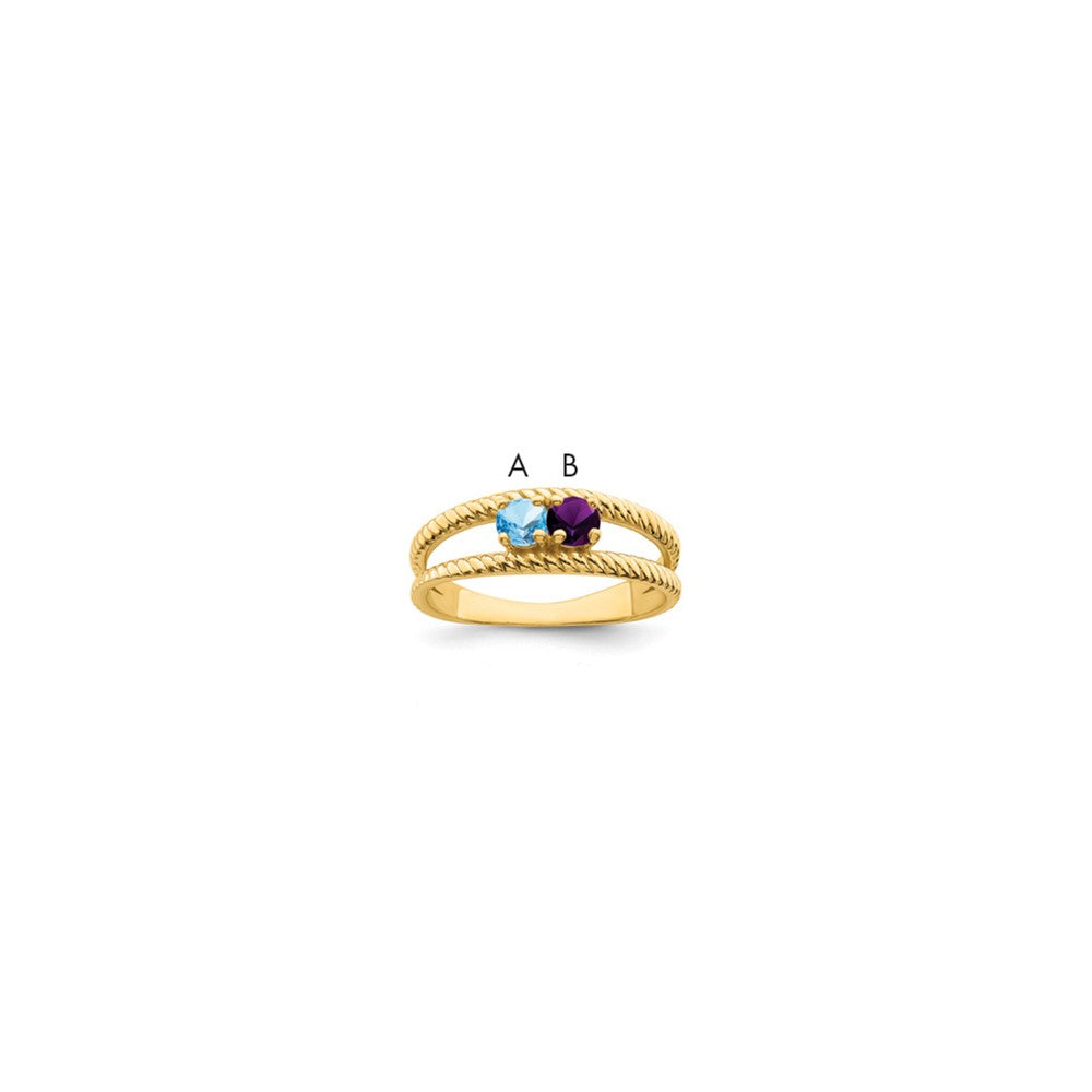 14k Family Jewelry Ring