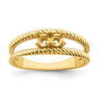 14k Synthetic Family Jewelry Ring