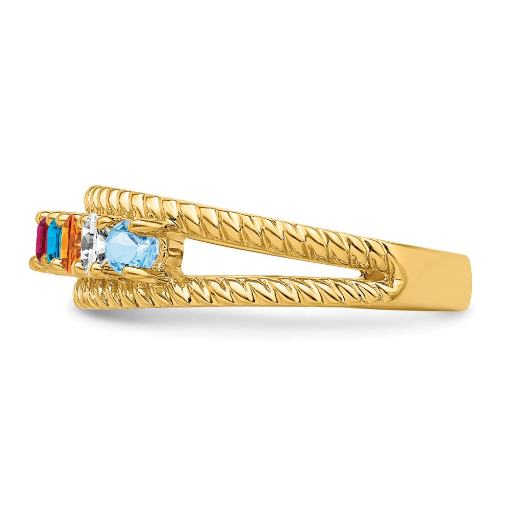 14k Family Jewelry Ring