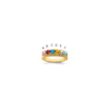 14k Synthetic Family Jewelry Ring