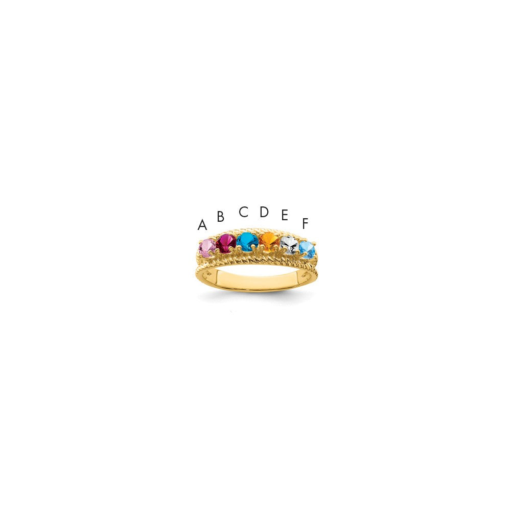 14k Family Jewelry Ring