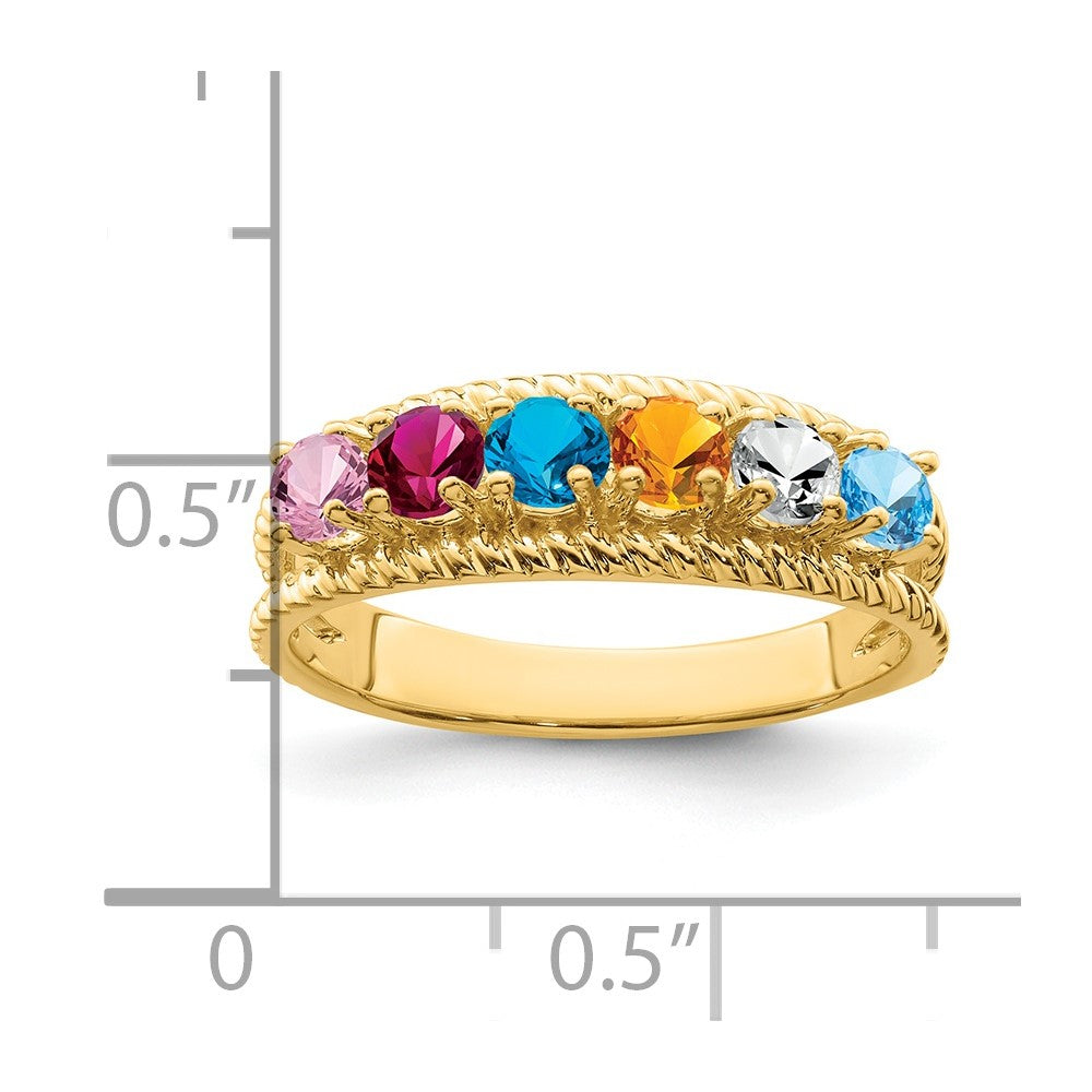 14k Family Jewelry Ring