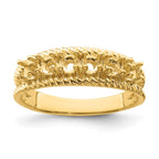 14k Synthetic Family Jewelry Ring