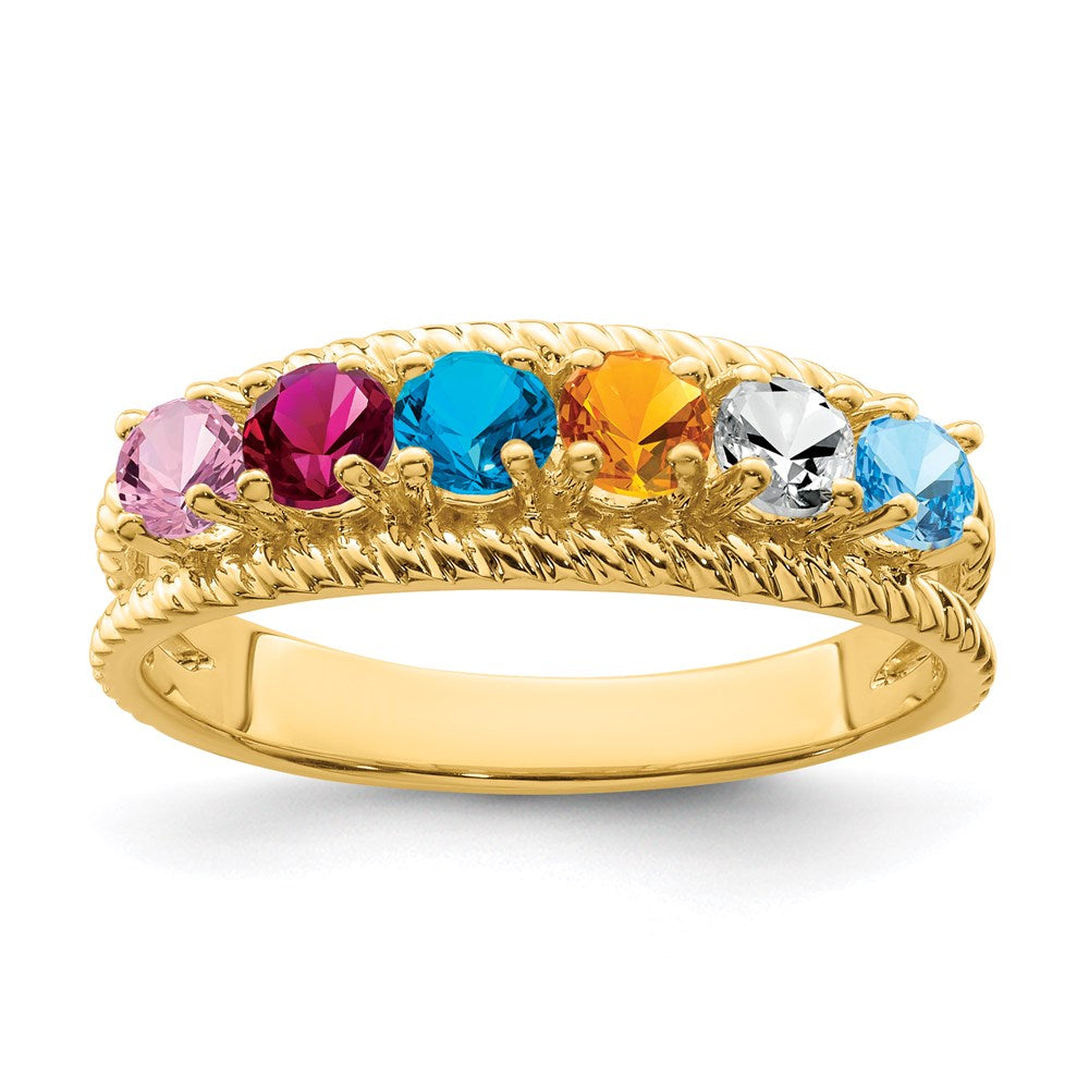 14k Family Jewelry Ring