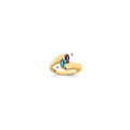14k Synthetic Family Jewelry Ring