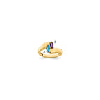14k Synthetic Family Jewelry Ring