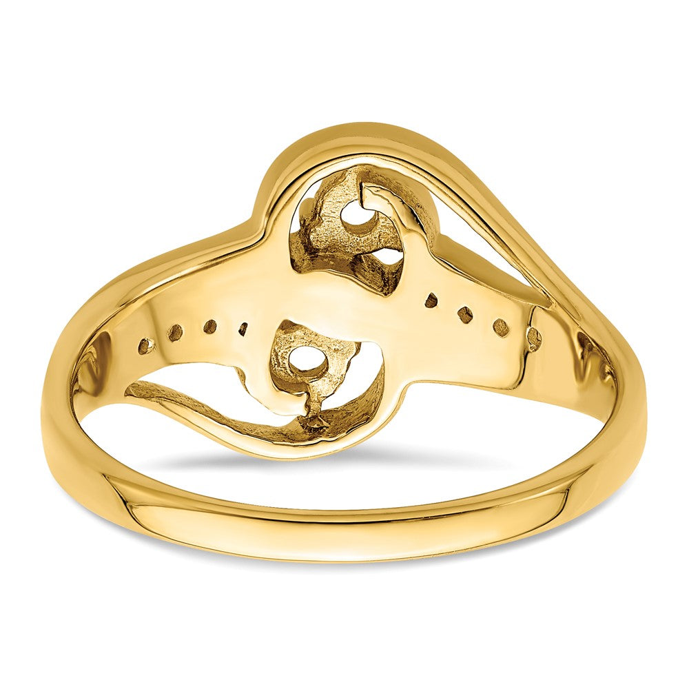 14k Genuine Family Jewelry Ring