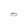 14K White Gold Family Jewelry Diamond Semi-Set Ring