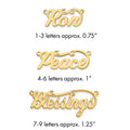 14k Yellow Gold  Polished Name Plate
