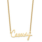 Sterling Silver/Gold-plated Signature Necklace