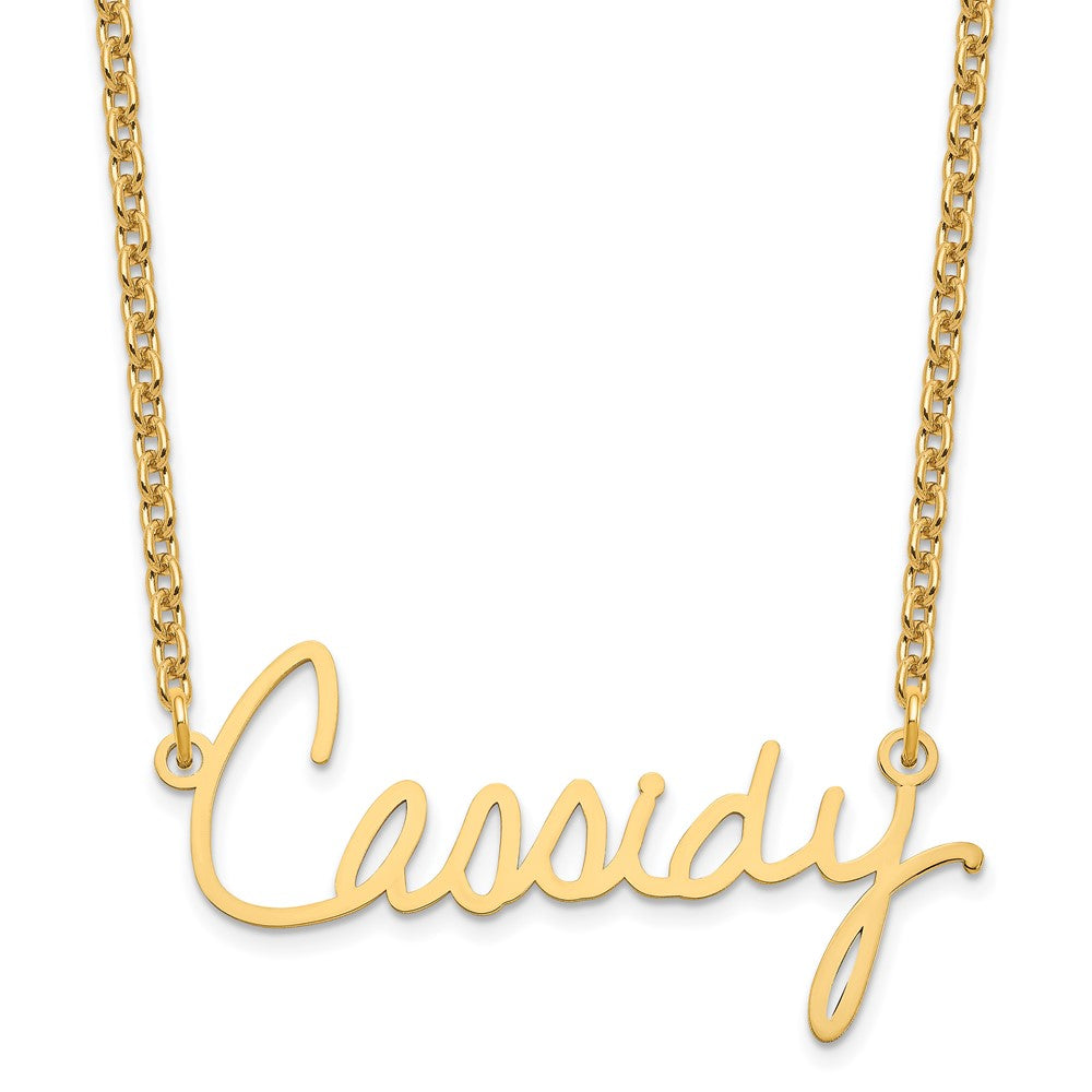 Sterling Silver/Gold-plated Signature Necklace