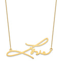 14k Yellow Gold Signature Necklace