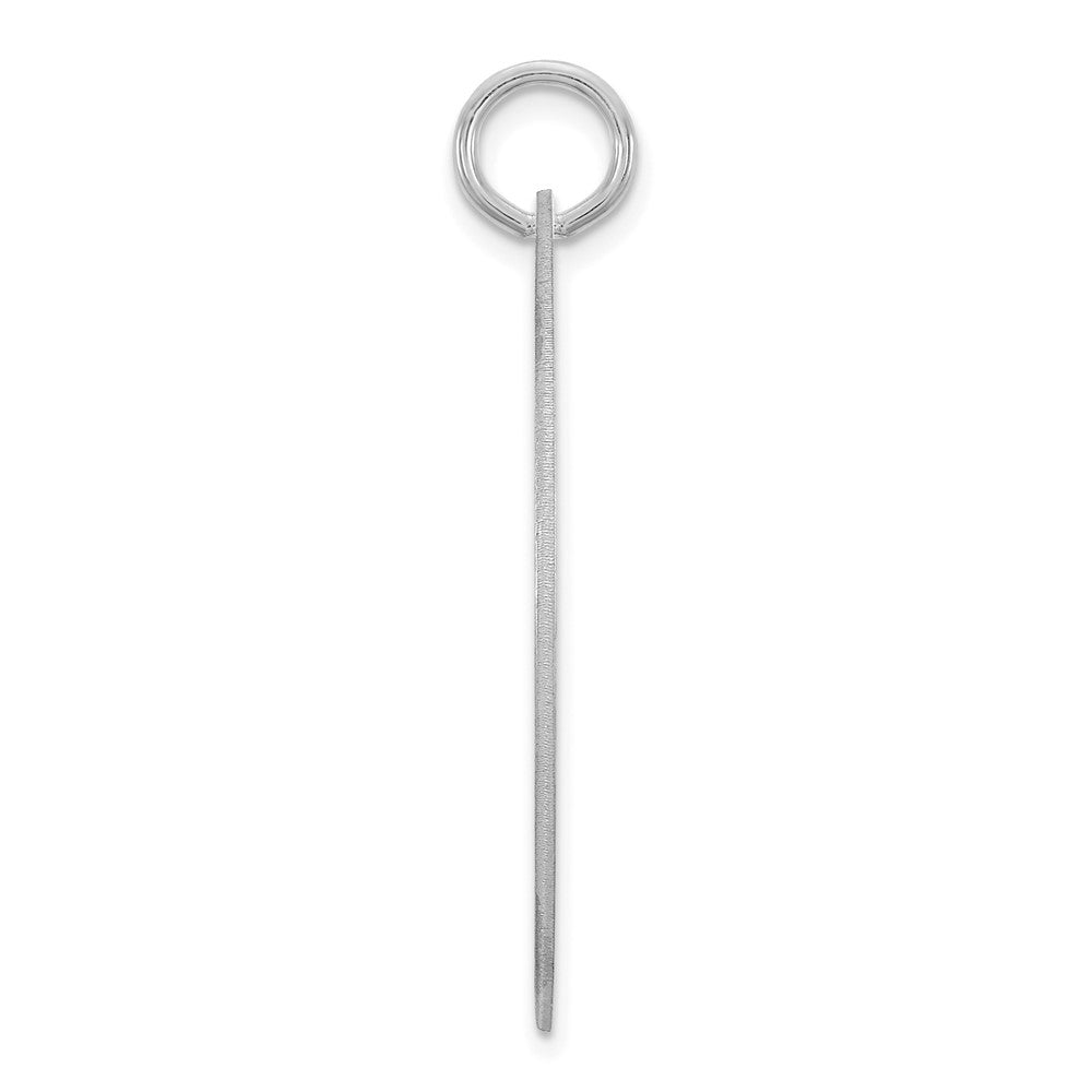 Sterling Silver /Rhodium-plated Signature with Birthstones Pendant