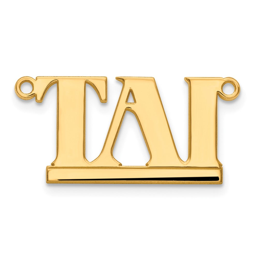 10k Yellow Gold Underlined Name Plate