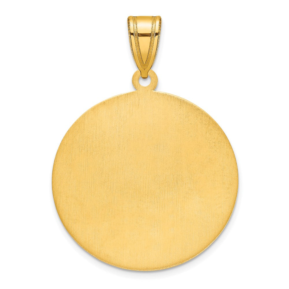 SS/Gold-plated Brushed I LOVE YOU TO THE MOON Pendant
