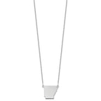 14KW Arkansas State Necklace