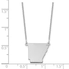 14KW Arkansas State Necklace
