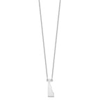 14KW Delaware State Necklace