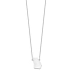 14KW Georgia State Necklace