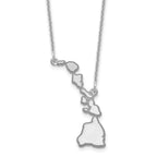 14KW Hawaii State Necklace