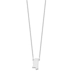 14KW Mississippi State Necklace