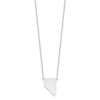 14KW Nevada State Necklace