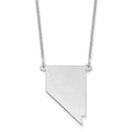 14KW Nevada State Necklace