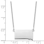 14KW South Dakota State Necklace