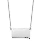 14KW South Dakota State Necklace