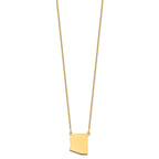 14KY Arizona State Necklace