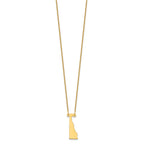 14KY Delaware State Necklace