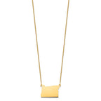 14KY Oregon State Necklace