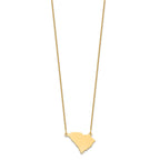 14KY South Carolina State Necklace