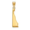 14KY Delaware State Pendant