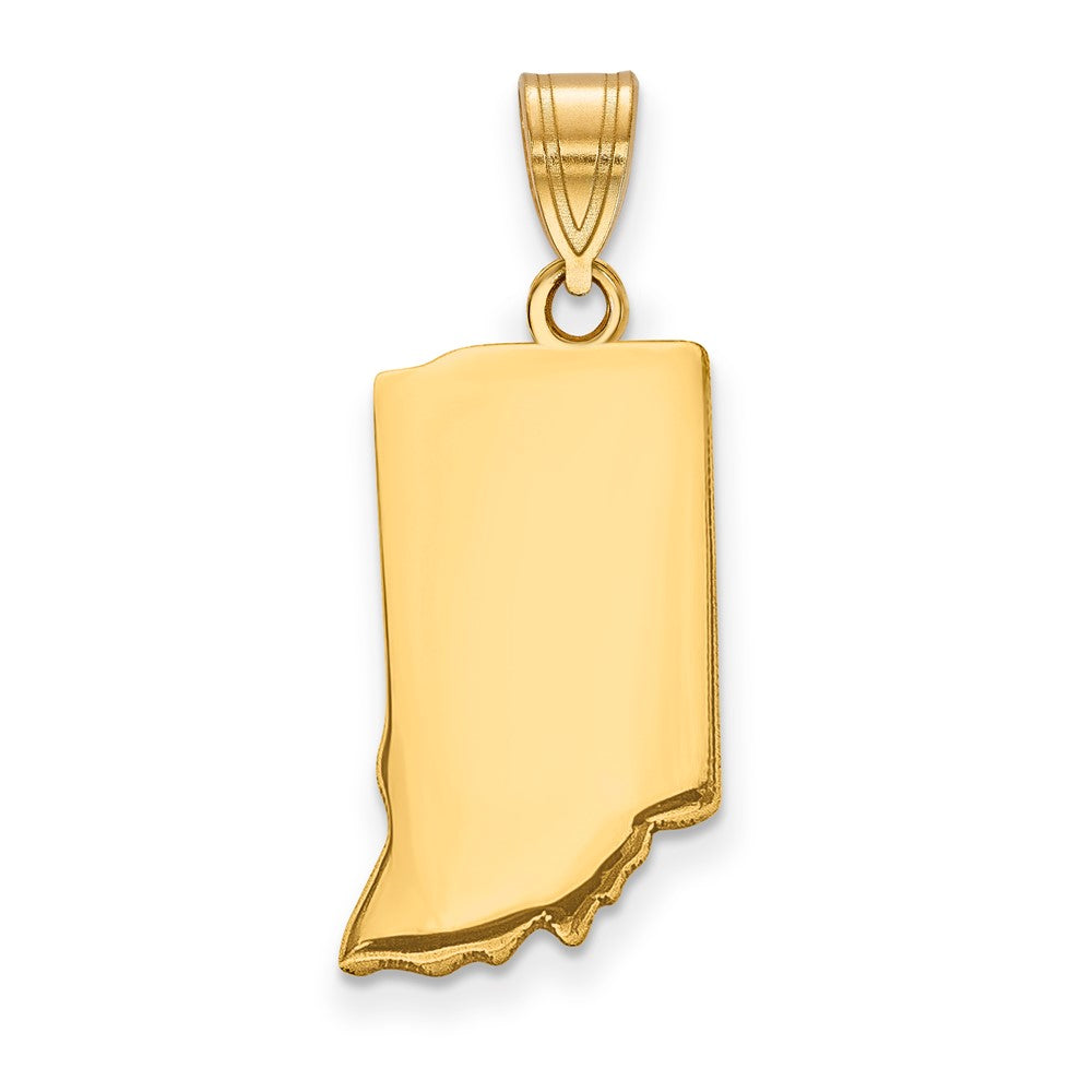 14KY Indiana State Pendant