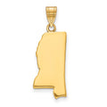 14KY Mississippi State Pendant