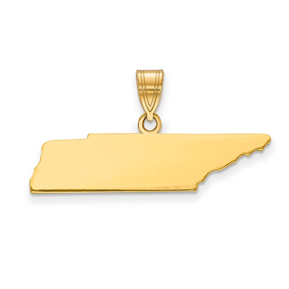 14KY Tennessee State Pendant