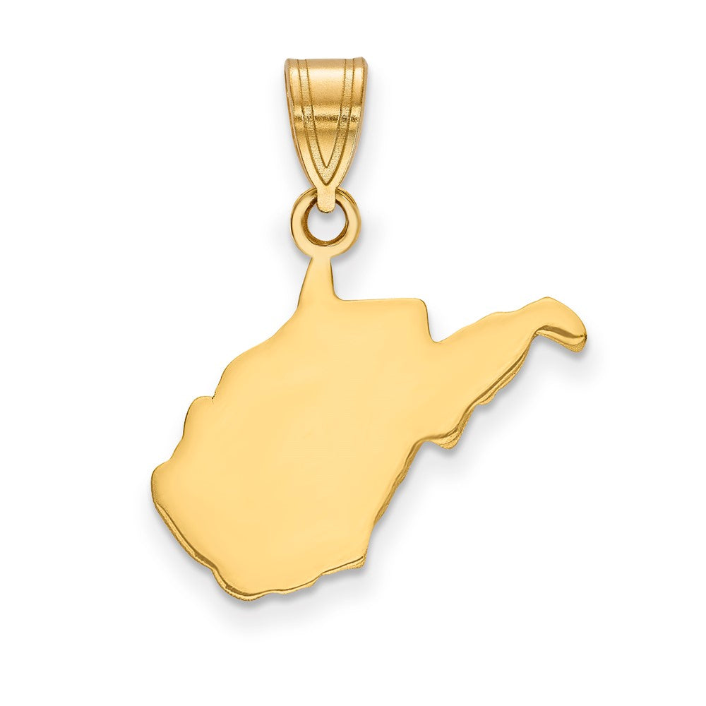14KY West Virginia State Pendant