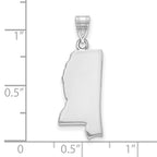 14KW Mississippi State Pendant