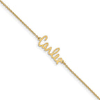 Sterling Silver/Gold-plated Signature Bracelet
