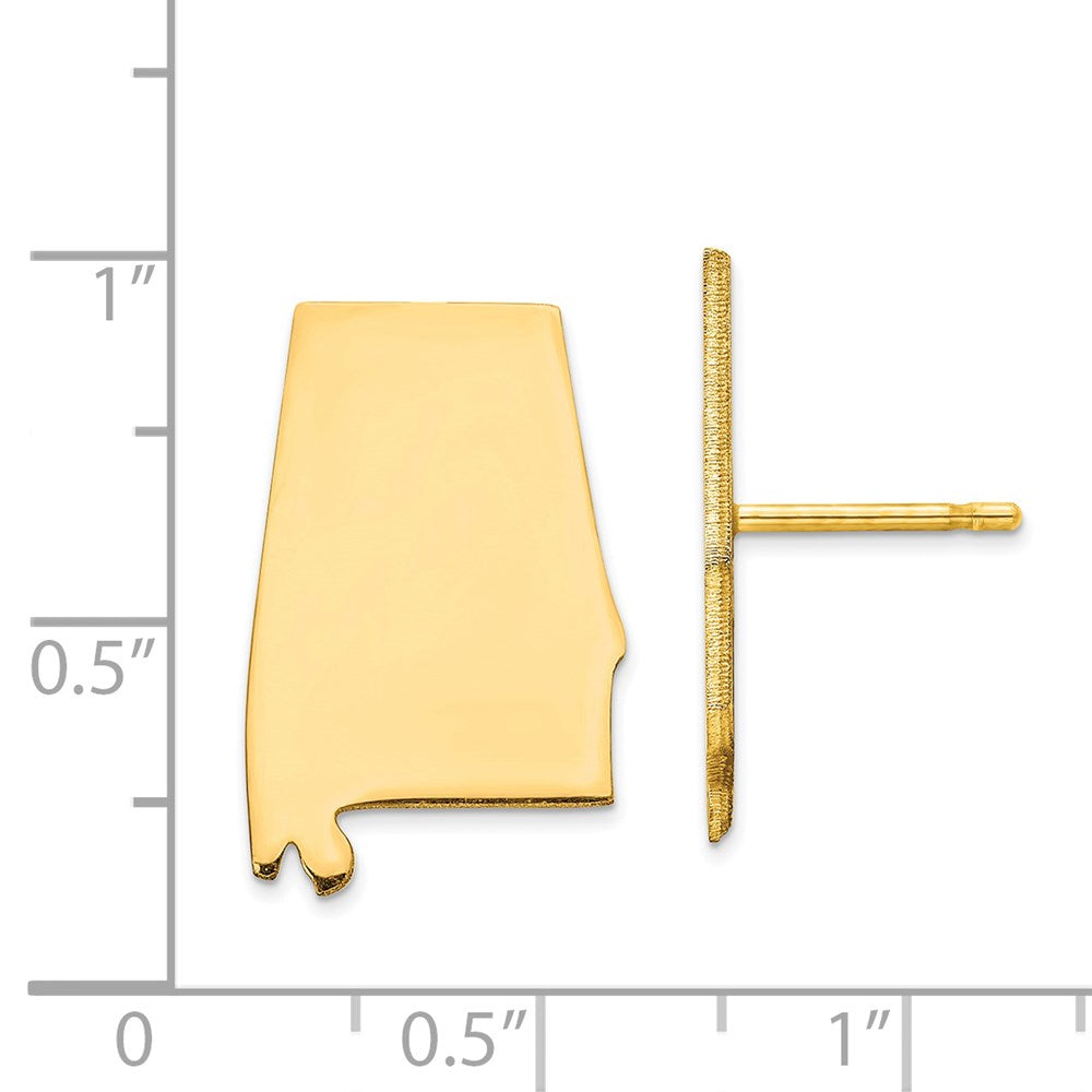 GP AL Large State Earring